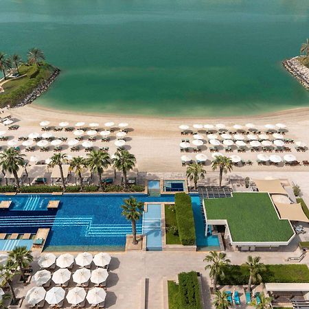แฟร์ม้อนท์ แบบ ออล บาห์ร Hotel อาบูดาบี ภายนอก รูปภาพ Aerial view of the beach at The Oberoi, Dubai